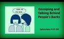 Devotional Diva - Gossiping and Talking Behind People's Back
