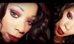 Dark   Vampire eye Tutorial