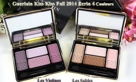 Guerlain Fall 2014 Kiss Kiss Collection Eyeshadow Quads