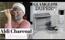 ALDI Charcoal Mudmask & Mud to Foam Cleanser | GLAMGLOW DUPES?!