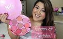 Tarte Big Blush Book Review & Swatches