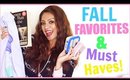 FALL ESSENTIALS │Fall Must Haves │ Beauty, Skincare, Onesies, Clothes, TV Shows, Candles, + More!