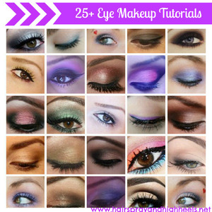 Sharing the best of the best in the blogging and youtube community when it comes to eye makeup! On the blog today http://www.hairsprayandhighheels.net/2013/02/25-eye-makeup-tutorials.html