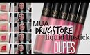 Liquid Lipstick Review & Swatches - Drugstore!