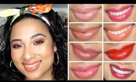 NEW L'Oreal Colour Riche Shine Lipstick Swatches + Review