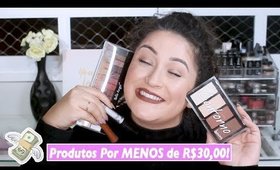 Kit de Maquiagem Iniciante com Produtos Por Até R$ 30,00 - Tudo o Que Você Precisa!