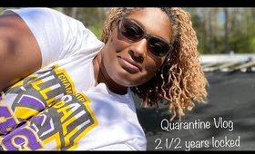 Quarantine Vlogging & I'm 2 1/2 years locs