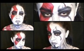 God of War: Kratos Inspired Makeup and Body Paint Tutorial
