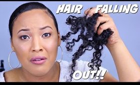 My Hair is FALLING OUT + Weight Loss + Thoughts on Plastic Surgery?!? Chit-Chat Get Ready With Me