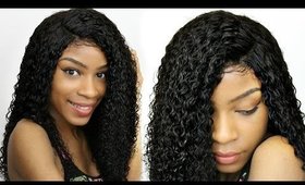 Brazilian Jerry Curly Full Lace Wig Review►iLaceWigs Unboxing