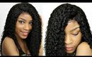 Brazilian Jerry Curly Full Lace Wig Review►iLaceWigs Unboxing