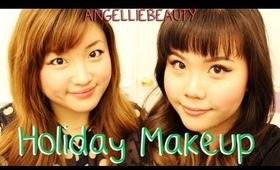 Holiday Makeup Tutorial (Ellie) ♥ | ANGELLiEBEAUTY