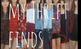 My Thrift finds + styling ^-^