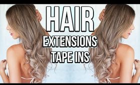 Tape In Hair Extensions | EVERYTHING YOU NEED TO KNOW!