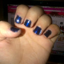 Dark Blue Nails