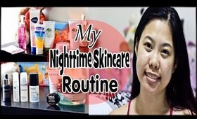 My Nighttime Skincare Routine | Acne-Prone, Sensitive, Oily-Combo Skin | May 2014 | thelatebloomer11