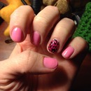 Pink cheetah