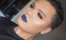 How to SLAY Blue Lipstick | ABH Modern Renaissance Palette