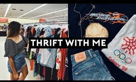 COME THRIFTING WITH ME! BACK TO SCHOOL THRIFT HAUL (2018) | Nastazsa