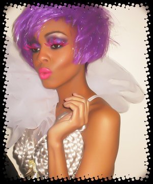 This was a look I created for Celebrity Hair Stylist Kim Kimble. The SIBE Hair Show 2012