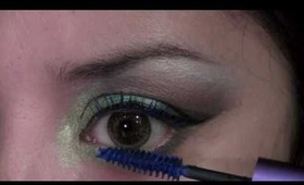 Japanese Beetle inspired makeup tutorial!