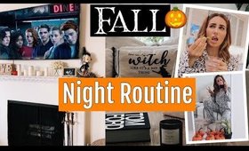 My Fall Night Time Routine (cozy) // 2018