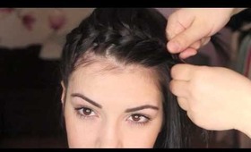 Unique Braided Updo / Braided Hairtutorial  l  xRazushx3