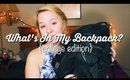 What's In My Backpack? (College 2016)