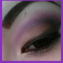 Pinky/purple & brown smokey