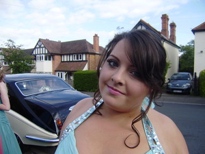 Here is what I looked like on Prom night!