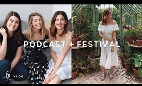LAST PODCAST EPISODE & FOOD FESTIVAL FUN | Lily Pebbles Vlog