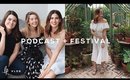 LAST PODCAST EPISODE & FOOD FESTIVAL FUN | Lily Pebbles Vlog