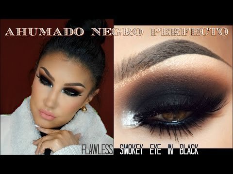 Maquillaje Ahumado en NEGRO paso a paso PERFECTO / Flawless SMOKEY EYE in  BLACK | auroramakeup | AuroraMakeup A. Video | Beautylish