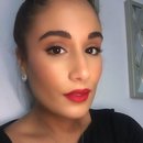Natural Glam with a Bold Lip