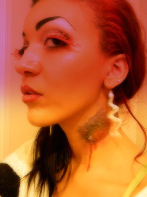 I was a Zombie-Bitten Drag Queen for Halloween
