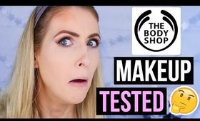 FULL FACE Using THE BODY SHOP Makeup?! || What Worked & What DIDN'T