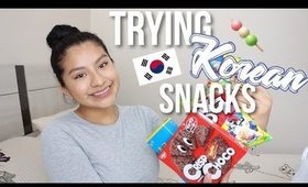 Trying Korean Snacks!!!