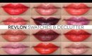 Revlon Lipstick Swatches | Makeup Declutter