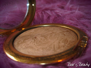 Bronzer is another beauty staple for the summertime. I use Victoria's Secret baked mineral bronzing powder in Goddess. It's not too pigmented and gives me a natural bronzed glow, something I love. It has very fine shimmer, barely noticeable and not at all overwhelming. This bronzer also comes in two lighter shades.