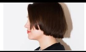 How To Fix A Bad Haircut & Cut Hair Into A Line Bob