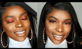 Holiday Cranberry Eyeshadow Tutorial | Deck of Scarlet Foil Singles