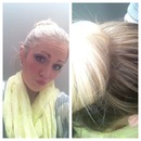 Sock Bun With Hair Extensions