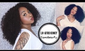 Spring Hair Try-On | AFRO KINKY WIG from Samsbeauty