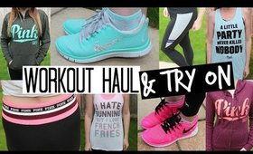 Workout Haul & Try On  - Victoria's Secret & Nike