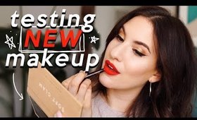 TESTING NEW MAKEUP FROM SEPHORA & PR! | Jamie Paige