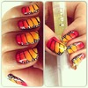 butterfly nails