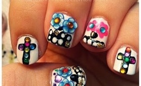Sugar Skull Nail Art Tutorial