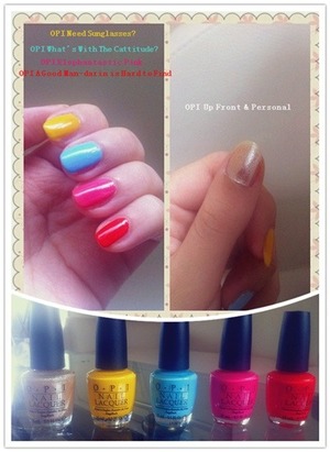 Nice bright colors for summer :)