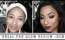 L'OREAL Infallible Pro Glow Foundation Demo, First Impression, Review