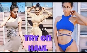 Spring Fashion + Vegas Vacation Swimsuit Try On Haul | HotMiamiStyles